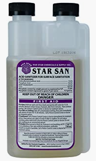 Star San for making pepper sauce